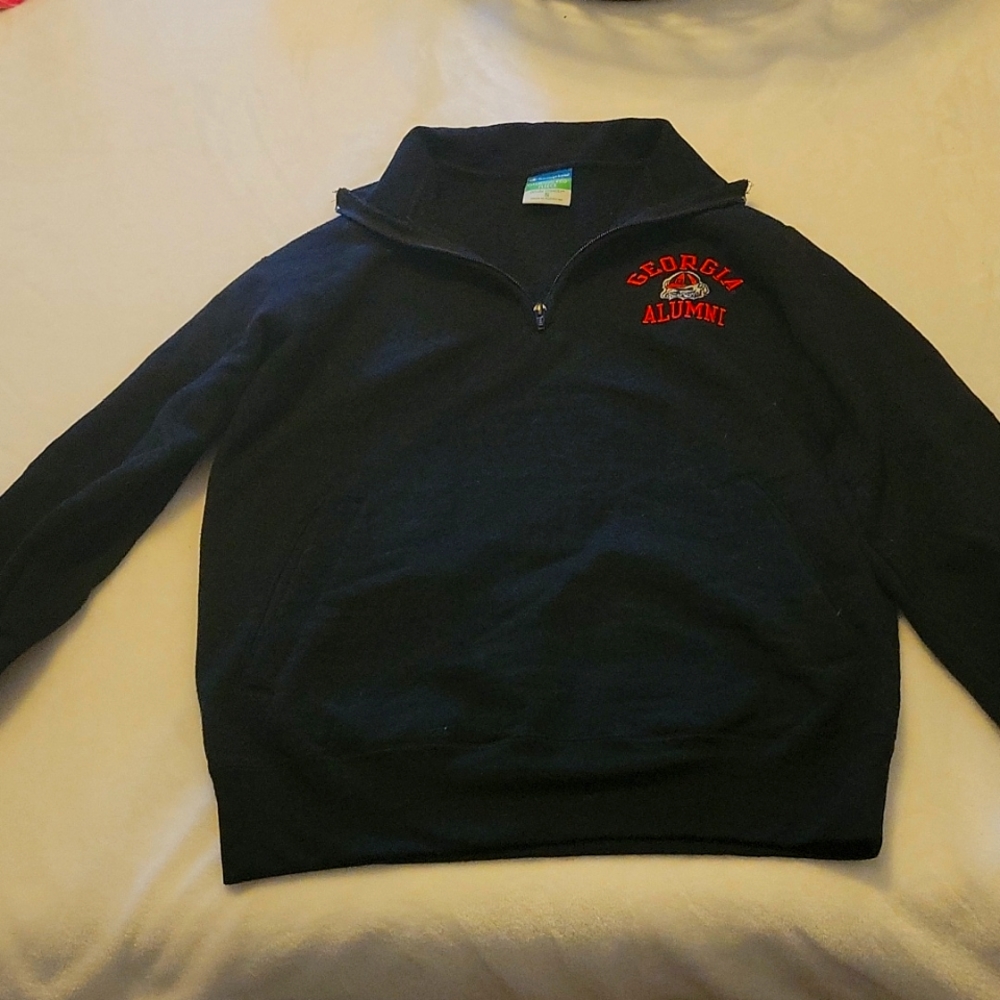 Champion UGA Alumni Fleece Pullover Size Small